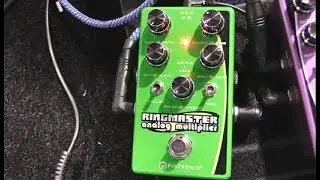NAMM '18 - Pigtronix Ringmaster Analog Multiplier & Philsopher's Tone Germanium Gold Micro Demos