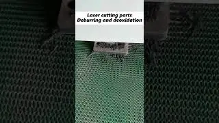 Xinyida flat deburring machine#deburringmachine  #lasercuttingparts  #metalpolishing