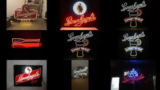 Leinenkugel neon beer signs