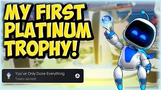 Я получил свой первый платиновый трофей! Игровая комната Астро