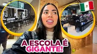 TOUR PELA MINHA ESCOLA DE MAQUIAGEM NO MÉXICO 😍