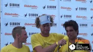 SLACKLINE WORLD CUP MUNICH 2014 - interview Winners
