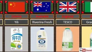 Milk Brands From Different Countries