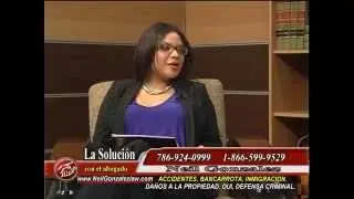 La solucion hoy con la Abogada Christina Coello.Inmigracion.