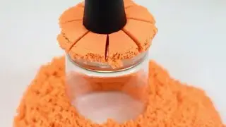 Mesmerizing Sand Slicing ASMR - Sleep and Relaxation #sandcutting  #asmr #tranquility #asmrsandart