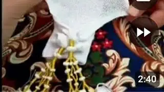 How to make a New decent sprang design//very easy sprang design //a Beautiful of sprang//Unique Arts