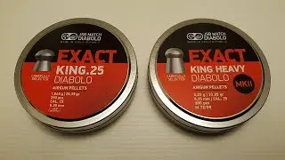 JSB Exact King vs. Exact King Heavy