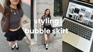 styling a bubble skirt | 5 ways
