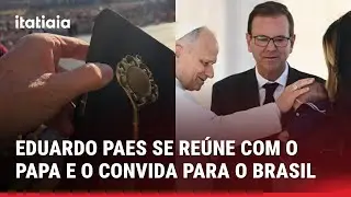 PREFEITO DO RIO, EDUARDO PAES, CONVIDA PAPA LE&Atilde;O XIV PARA CELEBRAR MISSA COMEMORATIVA NO BRASIL