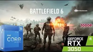 Battlefield 6 | RTX 3050 | 32GB RAM | 1080p FPS Benchmark