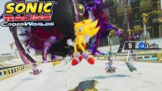 Sonic Racing Crossworlds: Super Sonic Skin Online! (Legend Rank)