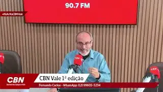 CBN VALE 1&ordf; Edi&ccedil;&atilde;o: Ernesto Sampaio,Porto S&atilde;o Sebasti&atilde;o e Nat&aacute;lia Resende Sec. SEMIL. #NoArNaCBNVale