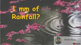1mm of Rainfall? What does that mean actually?