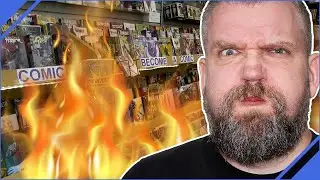 Comic Book Retailer Wants To See The Industry Burn