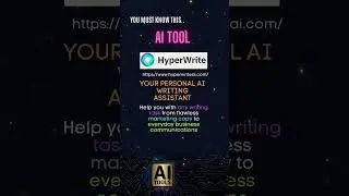HyperWrite - AI Tool for Copywriting [Artificial Intelligence][Copywriting]
