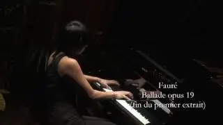 Yuja Wang plays Faur&eacute;   Ballade Op  19
