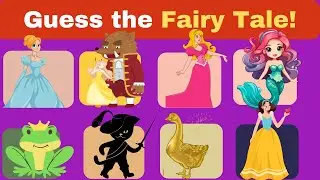 Guess the Fairy Tale! 🔍 Can You Solve the Clues?