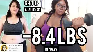#Beatrice #Caruso #TYBB #GROUP #CHALLENGE | How I Lost 8.4 lbs in 7 days|