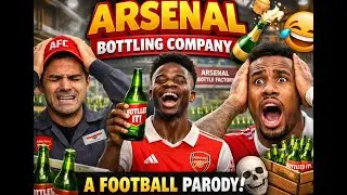 🍾 Arsenal Bottling Company | A Football Parody 😂