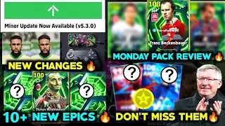 10+ New epics 💥 New minor update changes ✅ | Best player in nominating contract | Efootball