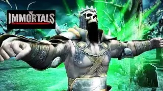 WWE Immortals - Skull King - Triple H Gold Super Move Attacks