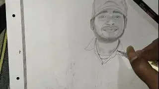 pencil sketch ✍️ normal pencil ka jadu 🪄⭐ breathless lyrics