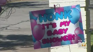 North Texas Couple Hosts Drive-By Baby Shower Amid Coronavirus Lockdown