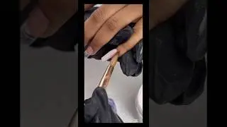 Two bead acrylic method tutorial #beginnerstutorial #nails