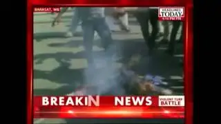 Trinamool Congress and BJP student wings clash in West Bengal