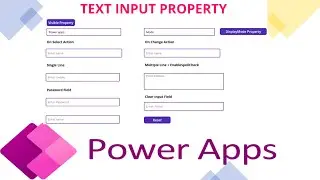 Power Apps Text Input Control Secrets | In-Depth Hindi