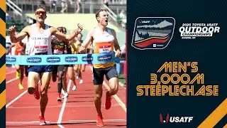Men's Steeplechase Final of the 2025 Toyota USATF Outdoor Championships