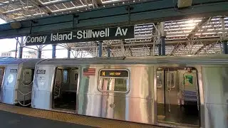 NYC Subway: R160B (N) Train Full Ride: Astoria - Ditmars Blvd - Coney Island - Stillwell Ave