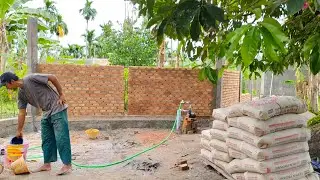 Interior railing fabrication for monkey enclosure/playground