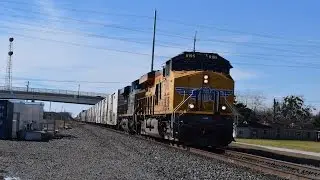 Railfanning Rosenberg, TX 1/24/15