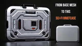 Sci-Fi Briefcase: From Base Model to Pro Texture in Substance Painter 