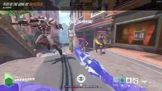 Sombra POTG Team Kill (assists) #DPSMAIN #overwatch2clips