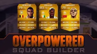 FIFA 14 Ultimate Team | OVERPOWERED Squad Builder - 55K