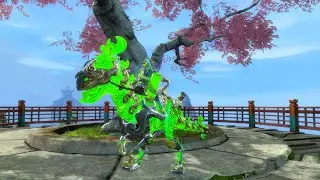 @guildwars2  - Jade Tech Raptor Skin Showcase