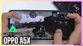 Oppo A5x Delta Force Gaming test | Snapdragon 6s Gen 1, 90Hz Display