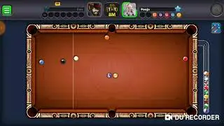 | I met a legend | pooja 8bp vs me| indirect game| 8ball pool !.