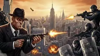 Gangster V/S police 🚓 similar GTA V game Grand simulator NewYork in mobile