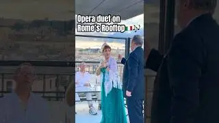 😍 O Soave Fanciulla on a Rooftop in Rome | La Boh&egrave;me - Best Opera Love Duet Live