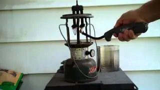 How To Operate and Light a Coleman Gas Lantern