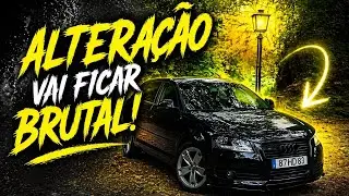 COLOQUEI ALCANTRA NO AUDI !!!