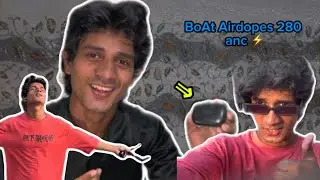 BoAt Airdopes 280 ANC Blogs ⚡️( Best TWS Earbuds Under ₹1199! ) ​⁠@kalimkhan___vlogs
