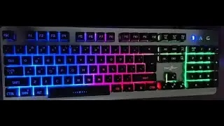 Redgear Grim V2 Wired Gaming Keyboard Unboxing