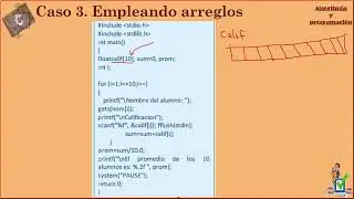 arreglos unidimensionales