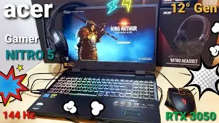 ACER Nitro 5 GAMER Laptop Unboxing and Review - ASMR