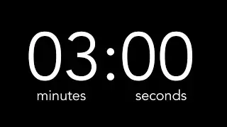 3 Minute Countdown Timer
