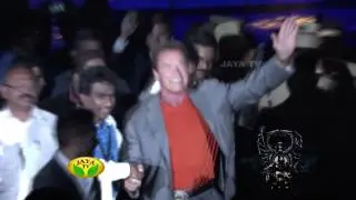I Audio Launch Arnold Schwarzenegger Entry
